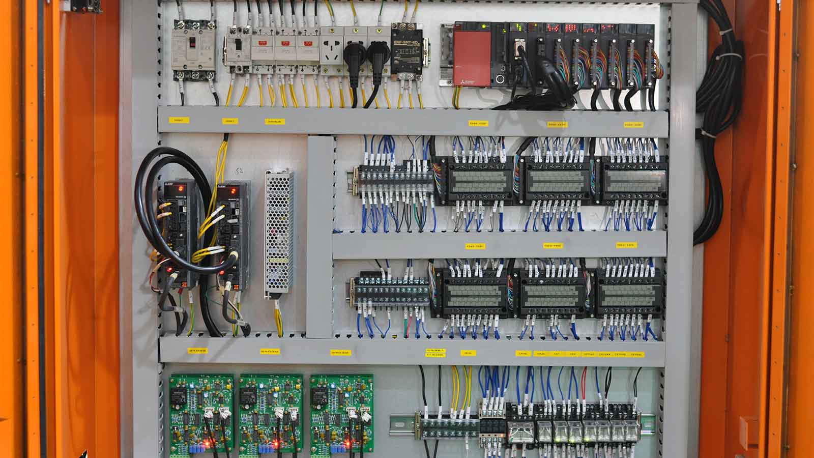 What are the control methods in industrial automation?